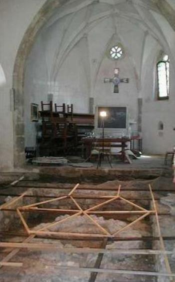 Interno chiesa di San Martino  