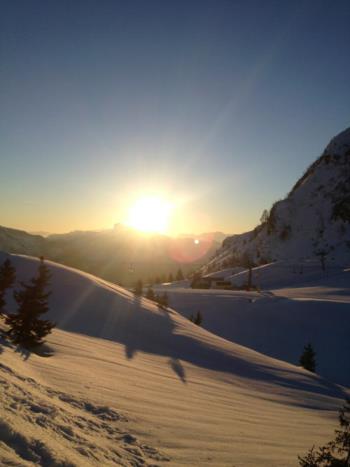 Tramonto sul Monte Zoncolan  